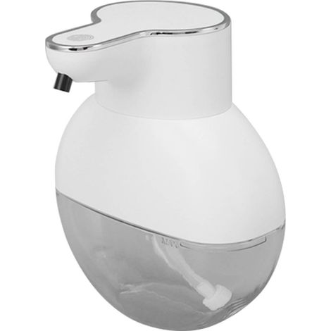 Automatischer, berührungsloser, wiederaufladbarer, wasserdichter (IPX5) Wandseifenspender, 400 ml, weißer Schaum (1/5)