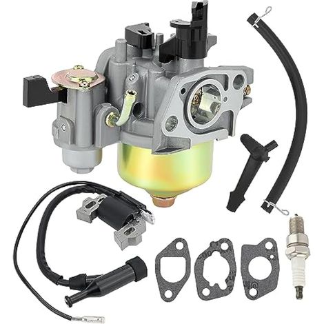 Compatible avec carburateur de rechange 68121 GX160 pour Harbor Freight Predator 212cc R210 6.5HP 7HP OHV Moteur horizontal 69727 69730 Go Kart Honda 5.5 HP GX200 6.5 HP Moteur (1/4)