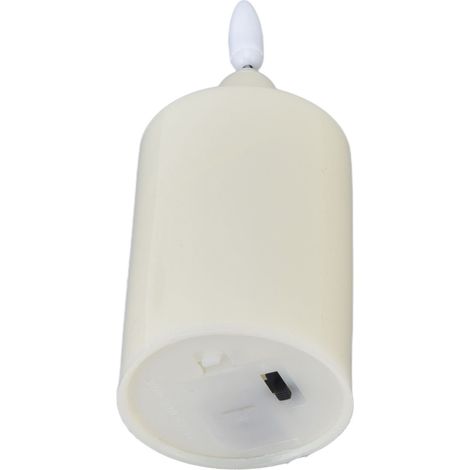 Bougies piliers LED sans flamme, polyvalentes pour les fêtes, mariages, anniversaires et soirées, 13 x 5,2 cm / 5,1 x 2,0 pouces (1/5)