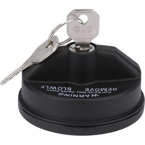 Bouchon de réservoir carburant avec serrure pour Dodge Jeep Chrysler, pièce de sécurité antivol (1/4)