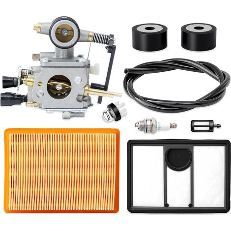 Kit de remplacement de carburateur 4224-120-0651 pour tronconneuse Stihl TS 700 TS 800 TS700 TS800, compatible avec Walbro WJ114 et Tillotson HS314A HS-314A. 4224-120-0600. (1/5)