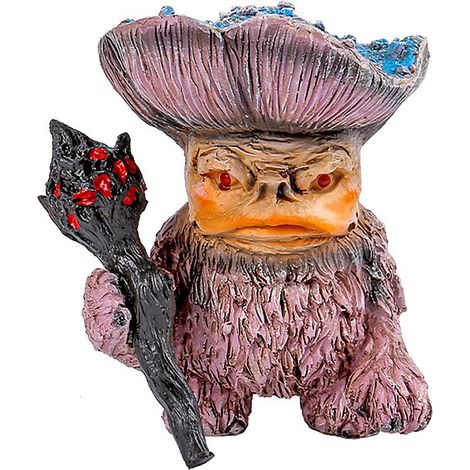 Handgefertigte Pilz-Kobold-Figur, rosa, niedliche Goblin-Puppe, Wächter-Dekor, kleine Heimdekoration (1 Stück)