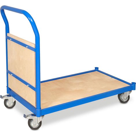 BRB Chariot mural (L x l x h) : 1070 x 500 x 890 mm - Surface de chargement : environ 950 x 445 mm - Charge maximale : 250 kg