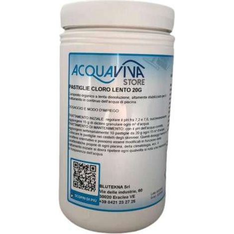 Cloro in pastiglie da 20g confezione da 1Kg