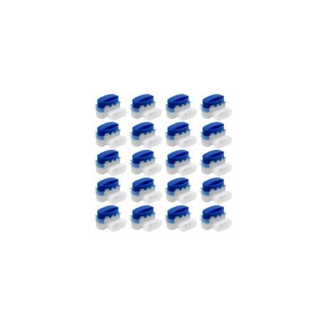 20 connettori per cavi 314, morsettiere in resina riempite di gel, raccordi per cavi impermeabili per robot tagliaerba da giardino e auto - Crezuo