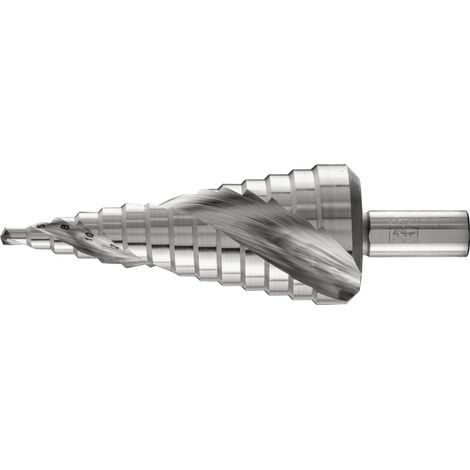 PFERD TOOLS Stufenbohrer HSS 14 Bohrstufen Ø 4-30mm 3-Flächenschaft-Ø 10mm (1/5)