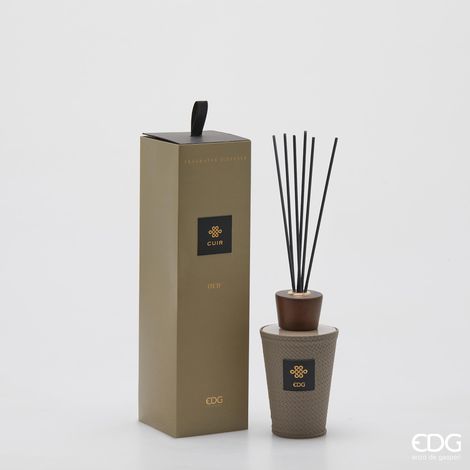 EDG Profumatore Bottiglia Cuir Oud 300 ml H 17 cm (1/3)