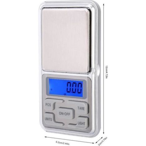 500g 0.1g Mini-échelle de poche Portable Digital Balance alimentaire (1/4)