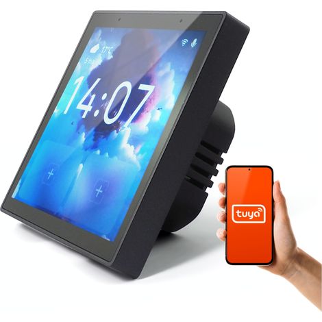Passerelle Zigbee Tuya avec écran tactile, panneau de commande LCD, Wi-Fi et Bluetooth. (1/5)
