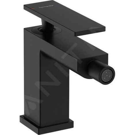 Hansgrohe Tecturis E - Mitigeur de bidet avec vidage, noir mat 73200670 (1/3)