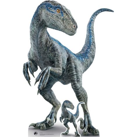 Figurine en carton Mother Blue - Jurassic World Dominion - Haut 135 cm