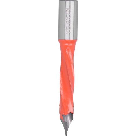 Foret de menuiserie 1/2 en acier allié carbone pour perçage et poinçonnage, outil de charpente 8x70L (1/5)
