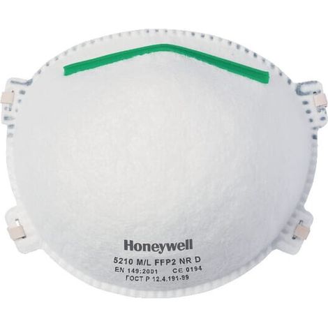 Masc. polvo 5210M/L FFP2 (20x) HONEYWELL 1005584