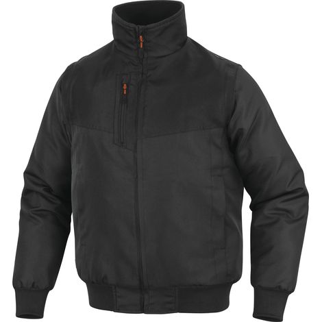 Parka Unisexe Delta Plus RENO2, Noir/Bleu marine, XL ( Prix pour 1 )