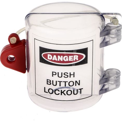 Verrouillage par bouton-poussoir RS PRO 1 serrure PVC, anse de 30mm ( Prix pour 1 ) (1/2)