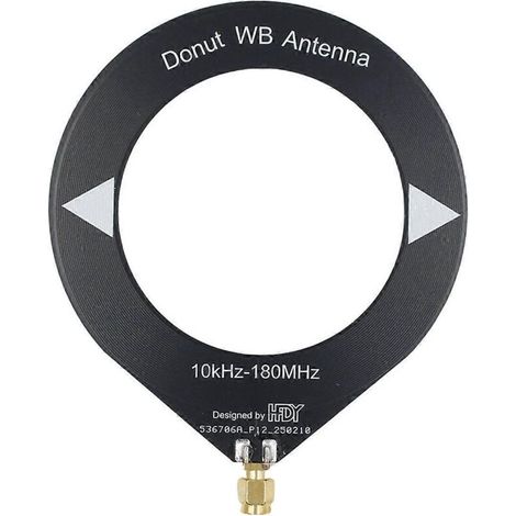 Antenne mini boucle 10 kHz-180 MHz, couverture toutes bandes, noire (1/5)