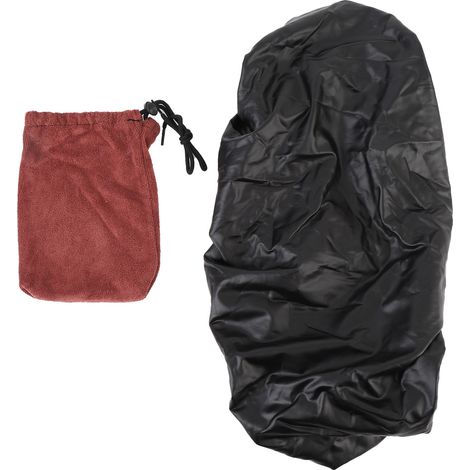 Housse selle moto étanche protection soleil respirante – Coussin protecteur scooter noir XL, confort (1/5)
