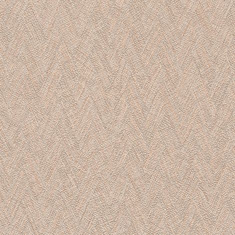 Struktur Tapete Profhome 790921 Vliestapete strukturiert mit gestreiftem Muster matt braun creme-weiß orange-braun 5,33 m2
