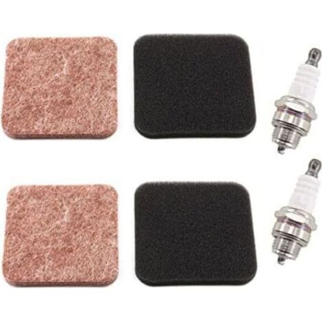 - 2 filtres à air avec bougie dallumage pour Stihl FS74 FS75 FS76 FS80 FS80R FS85 FS85R FS85RX BG72 BG75 Stihl HS75 HS80 HS85 HL75 HL75K FH75 HT70 HT75 KM80 KM85 Débroussailleuse-Crezuo (1/4)
