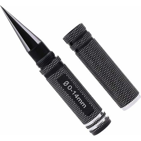 Trou Perforateur Carrosserie Shell Ouvre-Trou Alésoir Extensible Perceuse Outil de Bricolage avec Indicateur de Taille (1/5)