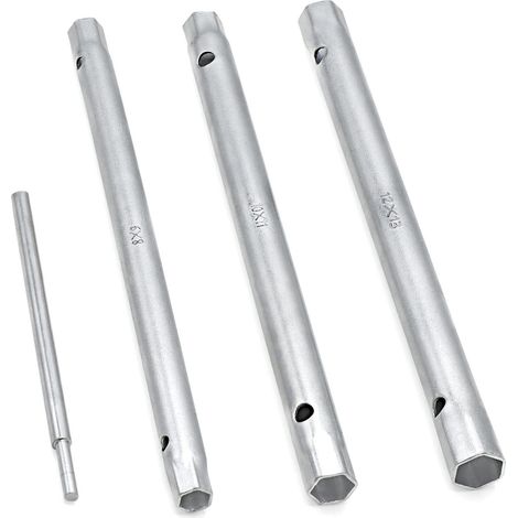 Rohrsteckschlüsselsatz 4-tlg. 8-13mm mit Drehdorn für Spüle & Wasserhahn (1/4)