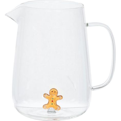 Amadeus - Pichet en verre 170cl pain d'épice noël