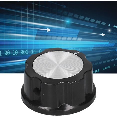 Drehzahlregler-Potentiometer BERM/BEM-A04 mit Bakelitkappe und -knopf (1/5)