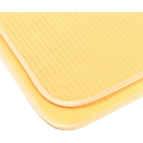Serviette de Spa Réutilisable en Microfibre, Drap de Massage pour Table Esthétique, Lavable en Machine, Soin du Corps, 35 x 90 cm, Jaune (1/5)