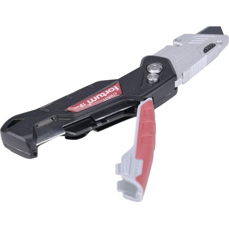 Coltello pieghevole FORTUM con lama sostituibile e caricatore, 19 mm 4780031 (1/2)