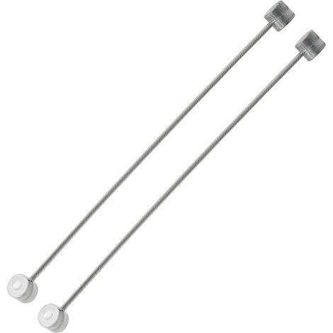 Convient pour 2 câbles croisés à tirage central, câble croisé double extrémité de 110 mm avec tube de 7 mm, compatible avec Dia-Compe vintage bike silver. (1/5)
