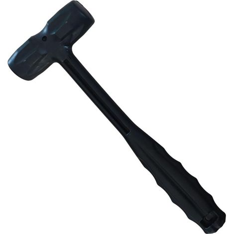 Marteau Maillet En Caoutchouc – Marteau Lisse Double Face Maillet De Sol Confortable Avec Poignée Antidérapante, Marteau De Montage De Meubles, Petit Maillet En Caoutchouc Pour Le Travail Du B (1/5)