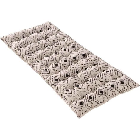 Matelas de Sol Imprimé "Nalika" 60x120cm Naturel (1/5)
