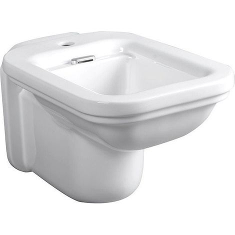 WALDORF Bidet suspendu 37x55cm, blanc (1/5)
