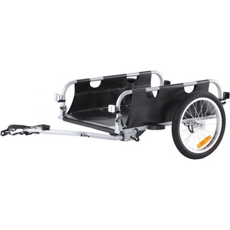 Remorque de vélo - capacité de charge de 45 kg - chariot de vélo (1/5)