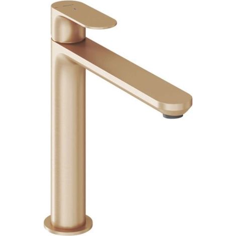 Ravak Eleganta - Grifo de lavabo, BeCool, oro rosa cepillado X070418 (1/4)