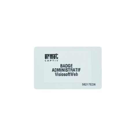 Carte administrative visiosoft - URMET PROX/WEB (1/3)