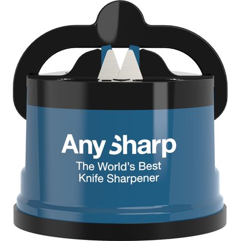 Aiguiseur de Couteaux, Sécurité Mains Libres, Ventouse PowerGrip, Aiguise en Toute Sécurité Tous les Couteaux de Cuisine, Idéal pour l'Acier Trempé (1/5)