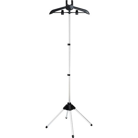 Cintre pour vêtements à la Vapeur Porte Vapeur Pliable Télescopique Portatif Pliant Cintre Vapeur en Tissu sur Pied Accessoires pour défroisseur à ur pour hôtels Usines de vêtements Maisons (1/5)