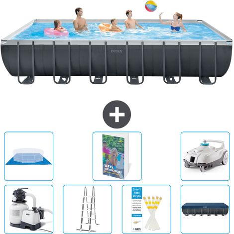 Ultra XTR Pool Rechteckig - 732x366x132 cm - 8-teilig S616
