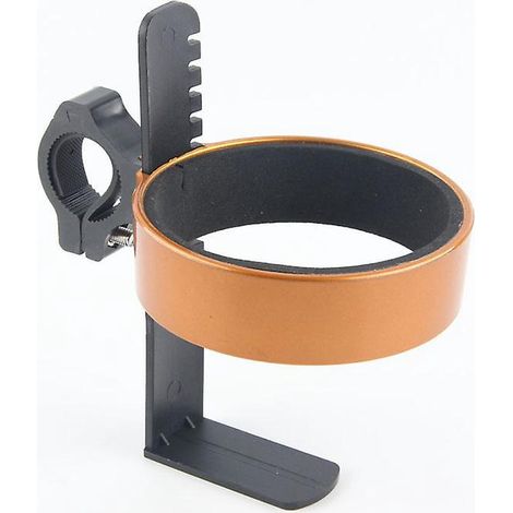 un Vlo Jaune Avec Support Support De Tasse Caf Support De Tasse De Th Au Lait Support De Bouilloire En Alliage D'aluminium Support De Bire (1/5)