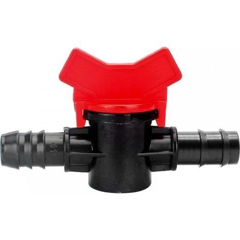 1pcs Aquarium Water Flow Control Valve Plastic Flow Regulator Irrigation Stop Valve for 12mm/16mm/12mm to 16mm Pipe (1/5)