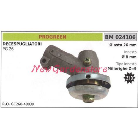 Kegelradpaar PROGREEN Bürstenmäher PG 26 024106