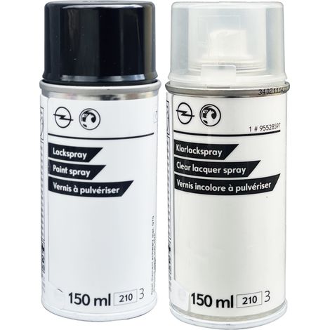 Vernice originale per OPEL G70 Set 2x150ml Spray Diamant Schwarz Met. (1/5)
