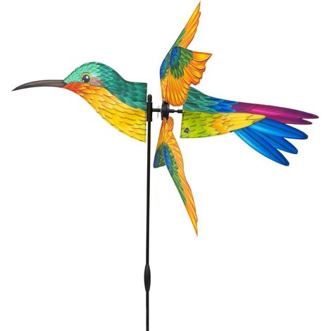 Element décoratif de jardin hq-invento breezy wings hummingbird animé résistant UV