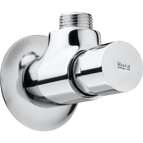 Grifo de paso angular temporizado exterior para ducha INSTANT - ROCA (1/2)