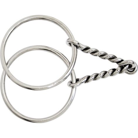 Westlicher Faden mit 10 mm gedrehtem Faden und 12,5 cm Ringen