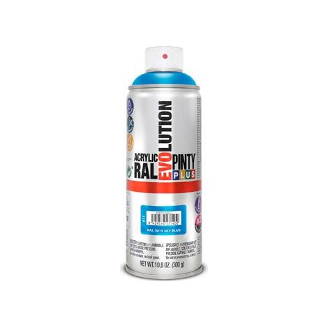 Bombe Peinture - Brillante - Bleu Ral5015 - 400 Ml - Pinty