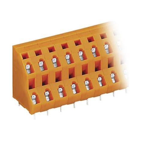 Bornier à 2 étages WAGO 736-603 2.50 mm² Nombre de pôles 6 orange 1 pc(s) (1/2)