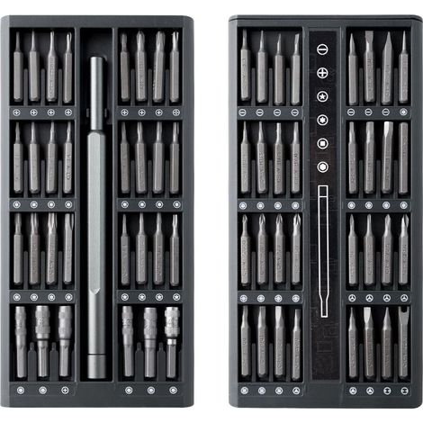Kit cacciaviti di precisione 63 pezzi