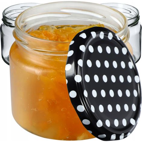 KADAX Słój Berti 330ml fi82 TO-330 pakiet 10szt + (1/5)